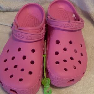 CROCS Pink Classic Clogs for Women